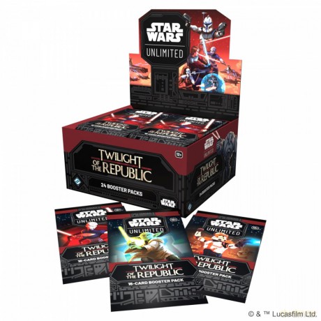 Gra Star Wars: Unlimited - Twilight of the Republic - Booster Box (24) [GRA]