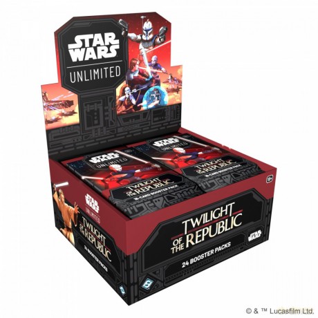 Gra Star Wars: Unlimited - Twilight of the Republic - Booster Box (24) [GRA]