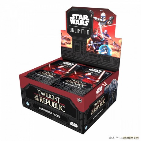 Gra Star Wars: Unlimited - Twilight of the Republic - Booster Box (24) [GRA]