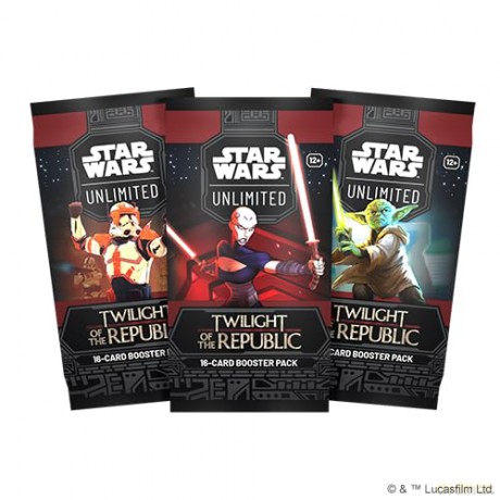 Gra Star Wars: Unlimited - Twilight of the Republic - Booster Box (24) [GRA]