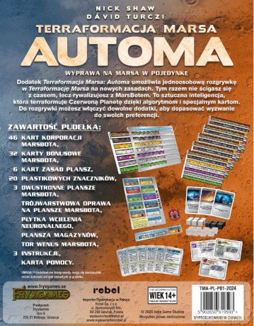 Gra Terraformacja Marsa: Automa [GRA]