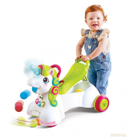 Jeździk, pchacz 3w1 - Jednorożec