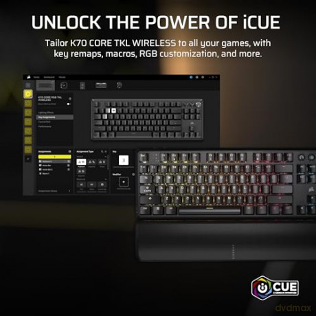 Klawiatura K70 Core TKL RGB Mechanical