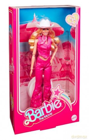 Lalka filmowa Barbie Margot Robbie jako Barbie w kowbojskim stroju