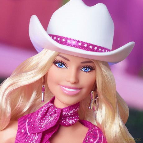 Lalka filmowa Barbie Margot Robbie jako Barbie w kowbojskim stroju
