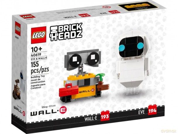 LEGO BrickHeadz EWA i WALL-E (40619) [KLOCKI]