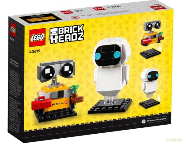 LEGO BrickHeadz EWA i WALL-E (40619) [KLOCKI]