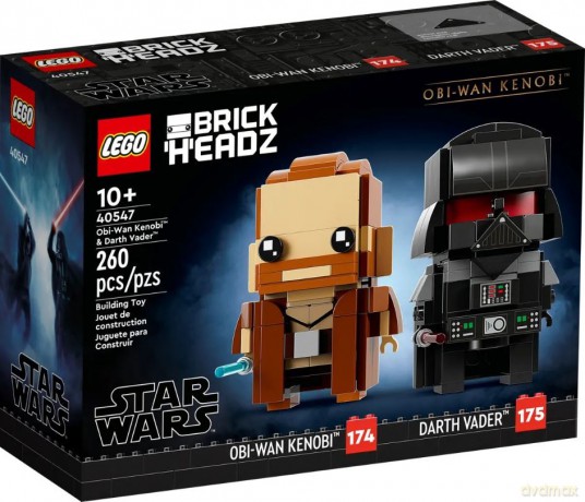LEGO BrickHeadz Obi-Wan Kenobi i Darth Vader (40547) [KLOCKI]
