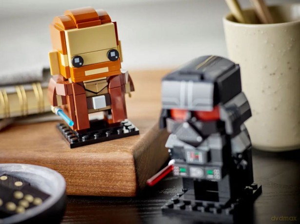 LEGO BrickHeadz Obi-Wan Kenobi i Darth Vader (40547) [KLOCKI]