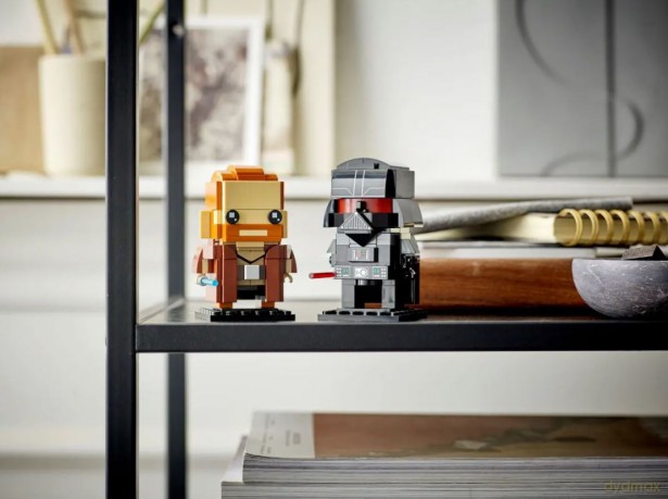 LEGO BrickHeadz Obi-Wan Kenobi i Darth Vader (40547) [KLOCKI]
