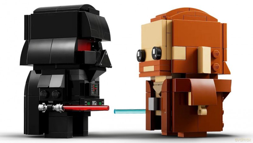 LEGO BrickHeadz Obi-Wan Kenobi i Darth Vader (40547) [KLOCKI]