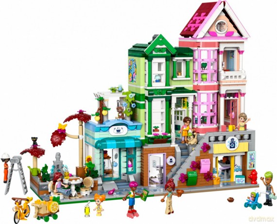 LEGO Friends Mieszkania i sklepy w mieście Heartlake (42670) [KLOCKI]