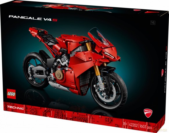 LEGO Technic Motocykl Ducati Panigale V4 S (42202) [KLOCKI]