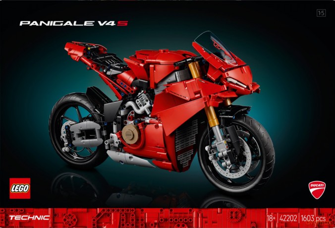 LEGO Technic Motocykl Ducati Panigale V4 S (42202) [KLOCKI]