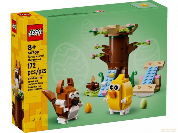 LEGO Wiosenny plac zabaw dla zwierzątek (40709) [KLOCKI]