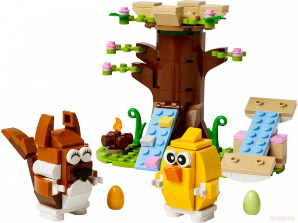 LEGO Wiosenny plac zabaw dla zwierzątek (40709) [KLOCKI]
