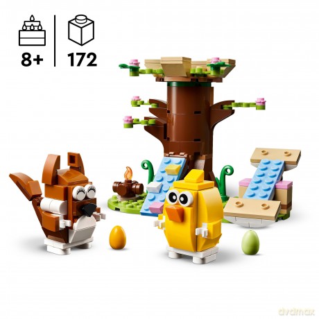 LEGO Wiosenny plac zabaw dla zwierzątek (40709) [KLOCKI]