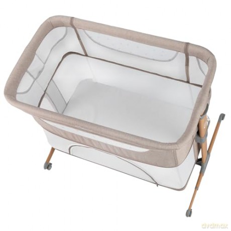 Łóżeczko dostawne SMART BED beżowe