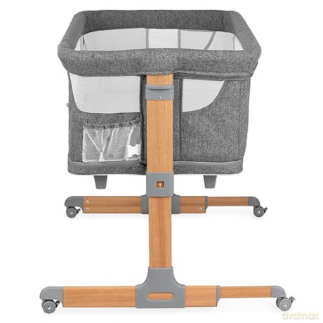 Łóżeczko dostawne SMART BED szare