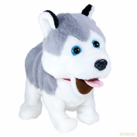 Maskotka interaktywna Figo Pies reagujący na komendy Husky