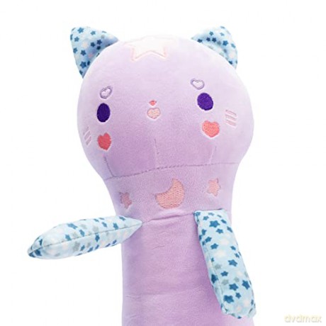Maskotka Momomi Kot świecący w ciemności fioletowy 60 cm