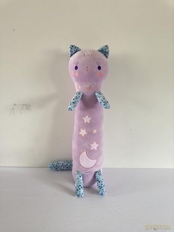 Maskotka Momomi Kot świecący w ciemności fioletowy 60 cm