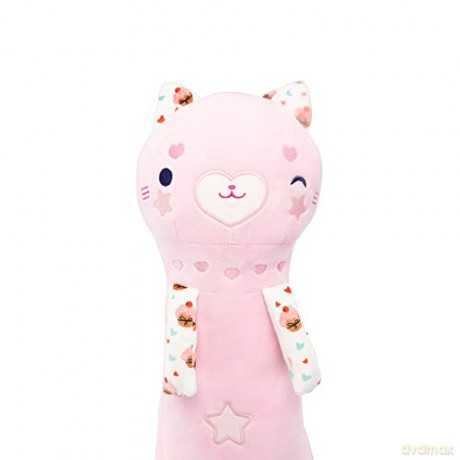 Maskotka Momomi Kot świecący w ciemności jasnoróżowy 60 cm