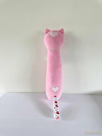 Maskotka Momomi Kot świecący w ciemności jasnoróżowy 60 cm