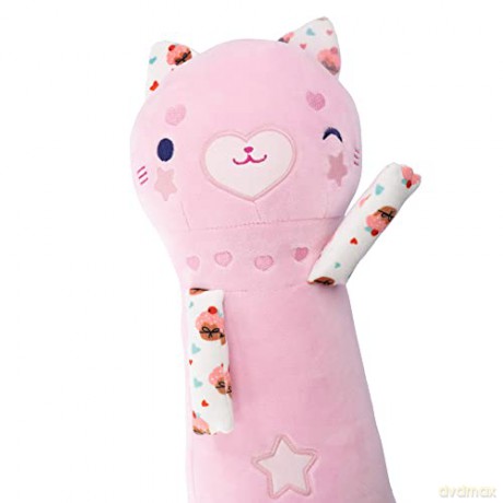 Maskotka Momomi Kot świecący w ciemności jasnoróżowy 60 cm