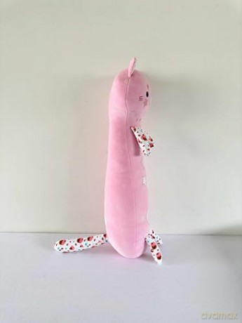 Maskotka Momomi Kot świecący w ciemności jasnoróżowy 60 cm