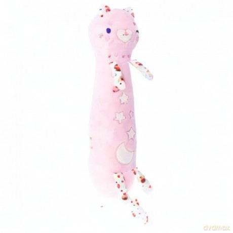 Maskotka Momomi Kot świecący w ciemności jasnoróżowy 60 cm
