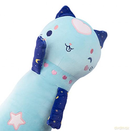 Maskotka Momomi Kot świecący w ciemności niebieski 60 cm