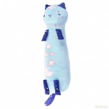 Maskotka Momomi Kot świecący w ciemności niebieski 60 cm