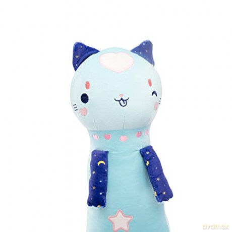 Maskotka Momomi Kot świecący w ciemności niebieski 60 cm