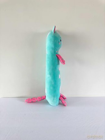 Maskotka Momomi Kot świecący w ciemności turkusowy 60 cm
