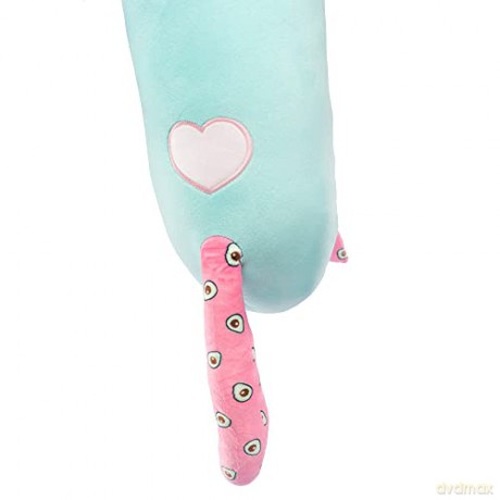 Maskotka Momomi Kot świecący w ciemności turkusowy 60 cm