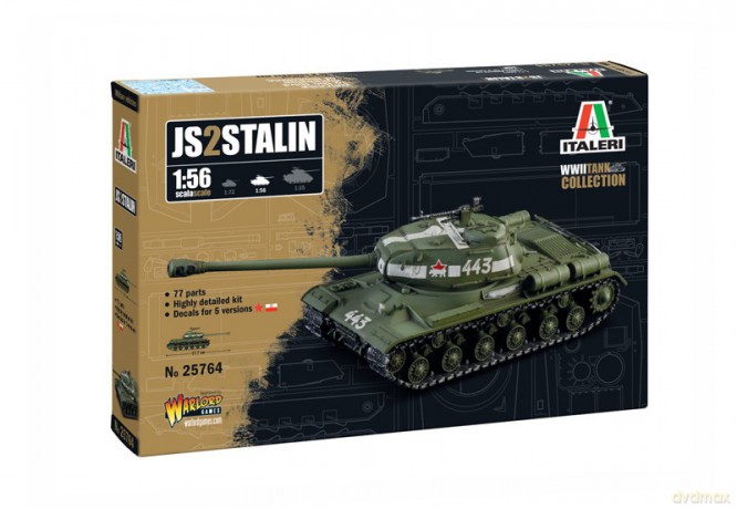 Model plastikowy Josif Stalin JS-2 1/56