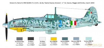 Model plastikowy Macchi MC.205 Veltro 1/32