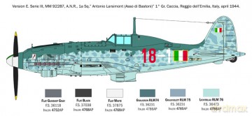 Model plastikowy Macchi MC.205 Veltro 1/32