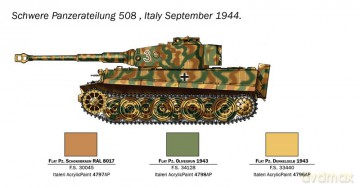 Model plastikowy Pz. kpfw. VI Tiger I 1/56