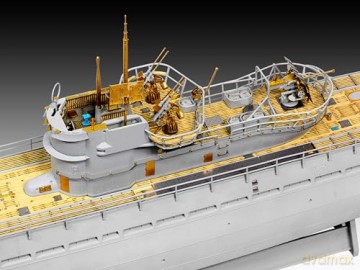Model plastikowy Statek Typ IX C Platinum Edition 1/72