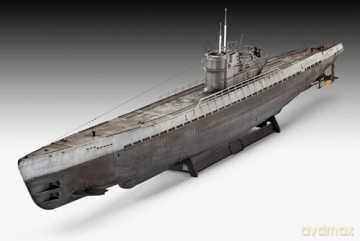Model plastikowy Statek Typ IX C Platinum Edition 1/72