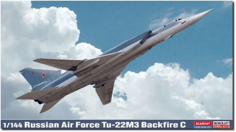 Model plastikowy Tu-22M3 Backfire C 1/144