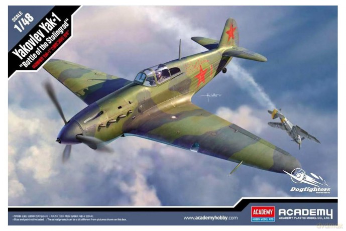 Model plastikowy Yakovlev Yak-1 Battle of the Stalingrad