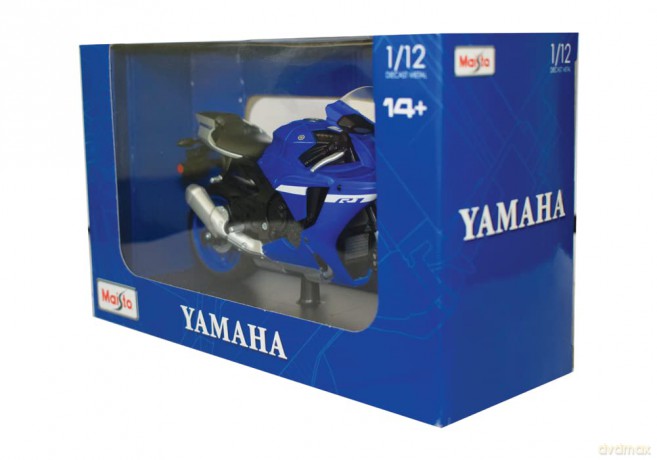 Model Yamaha YZF-R1 2021 z podstawką 1/12