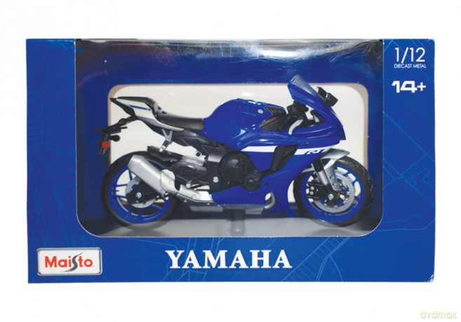 Model Yamaha YZF-R1 2021 z podstawką 1/12