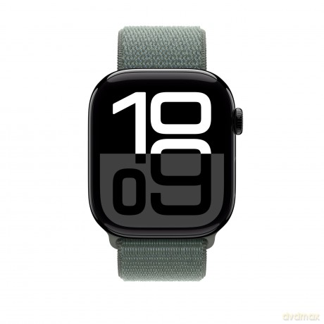 Opaska sportowa w kolorze szałwii do koperty 46 mm