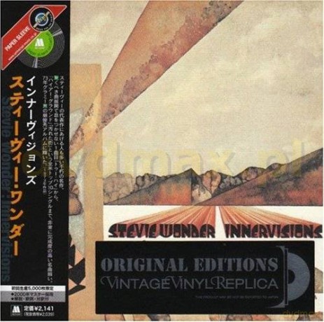 Stevie Wonder: Innervisions(Japanese Papersleeve) (vinyl replica) [CD]