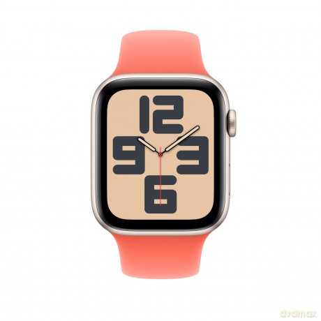 Pasek sportowy w kolorze mandarynkowym do koperty 40 mm - rozmiar M/L