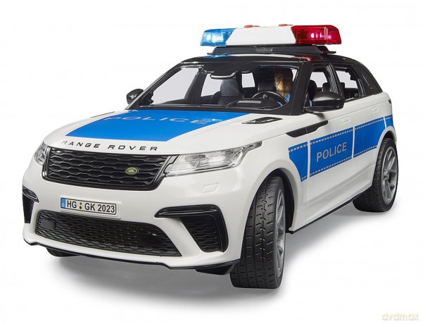 Pojazd Range Rover Velar policyjny z figurką